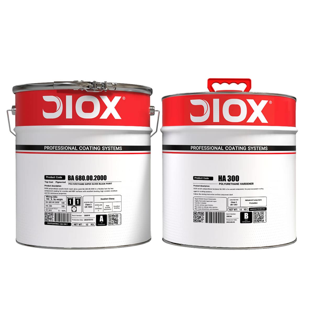 رنگ مشکی پلی اورتان اکریلیک سوپر براق مخصوص دیوکس ۱۲ کیلویی رنگ مشکی پلی اورتان اکریلیک سوپر براق مخصوص دیوکس ۱۲ کیلویی