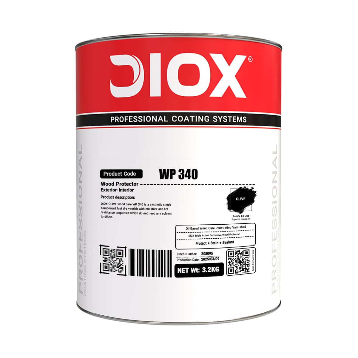 وارنیش زیتونی پایه روغنی دیوکس ۳ کیلویی وارنیش زیتونی پایه روغنی دیوکس ۳ کیلویی